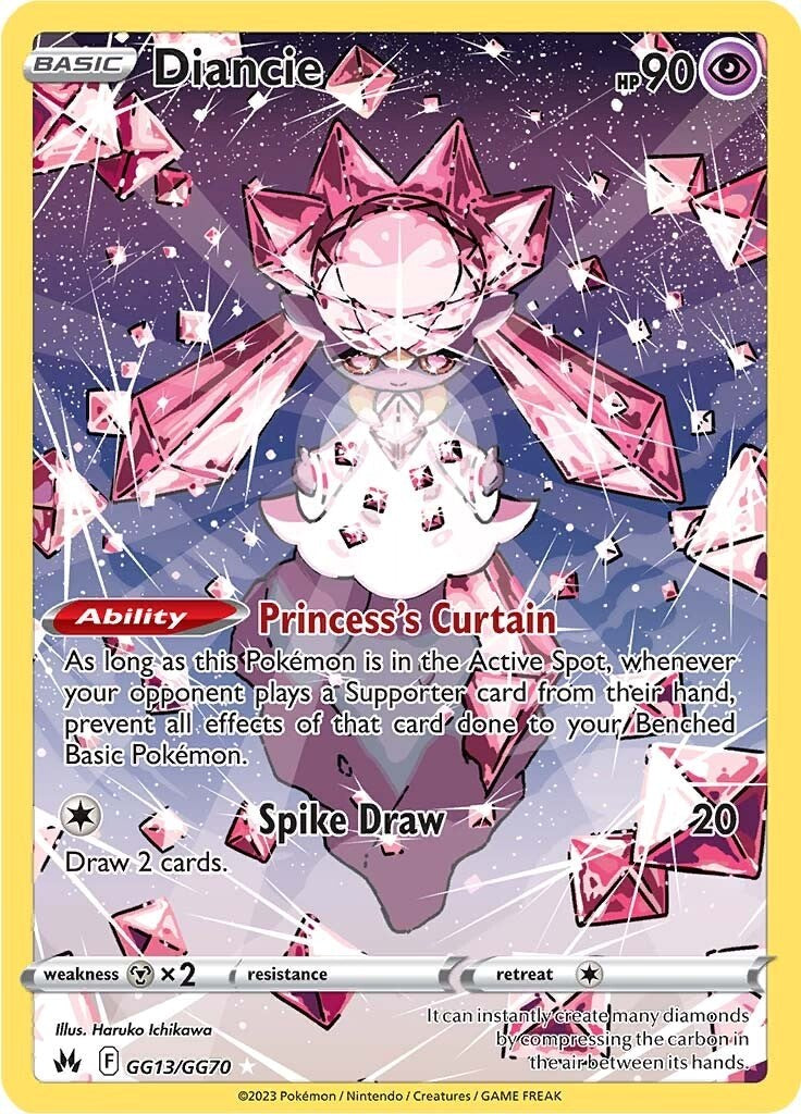 Diancie (GG13/GG70) [Sword & Shield: Crown Zenith] | Good Games North