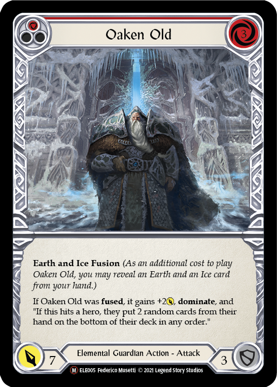 Oaken Old [U-ELE005] Unlimited Rainbow Foil | Good Games North