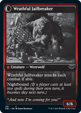 Weary Prisoner // Wrathful Jailbreaker [Innistrad: Double Feature] | Good Games North