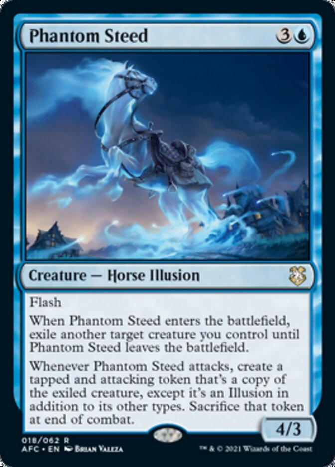 Phantom Steed [Dungeons & Dragons: Adventures in the Forgotten Realms Commander] | Good Games North