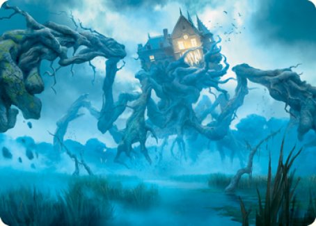 Creeping Inn Art Card [Innistrad: Midnight Hunt Art Series] | Good Games North
