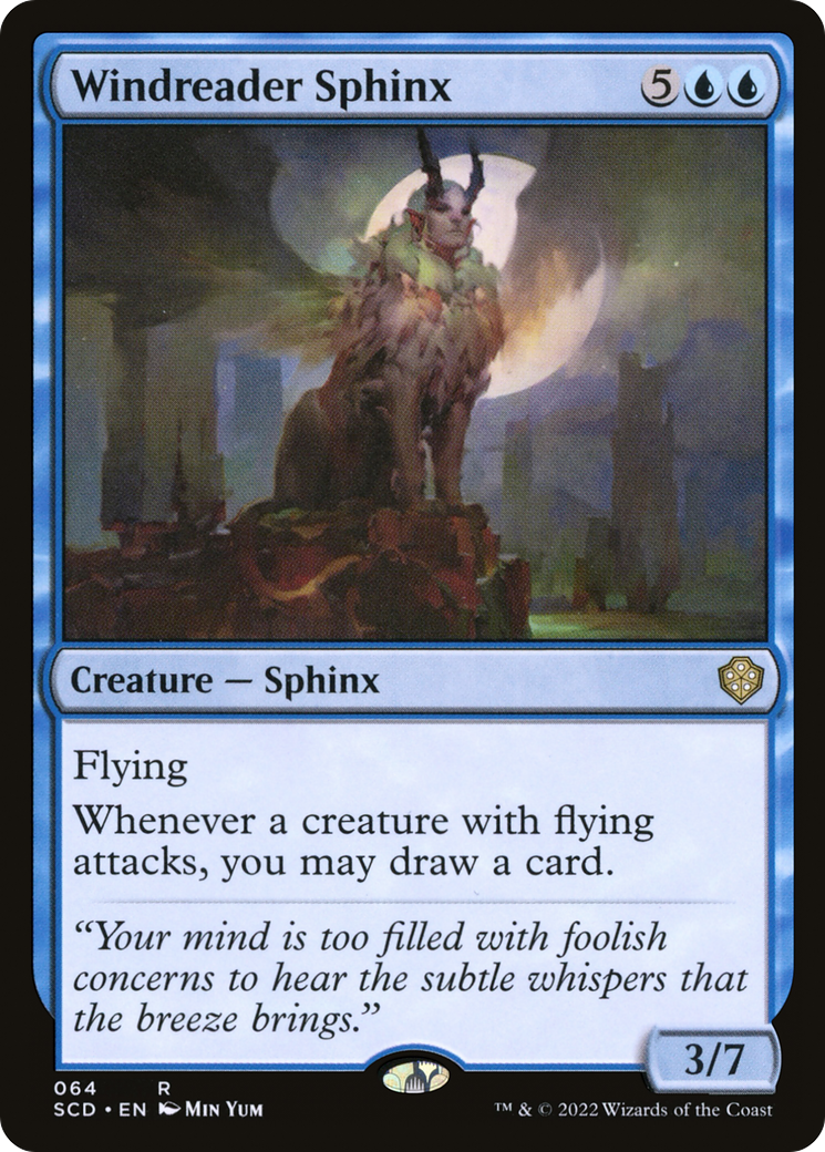 Windreader Sphinx [Starter Commander Decks] | Good Games North