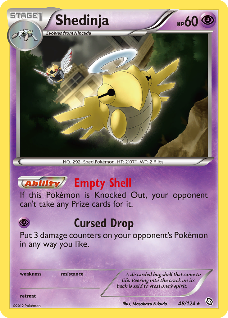 Shedinja (48/124) [Black & White: Dragons Exalted] | Good Games North