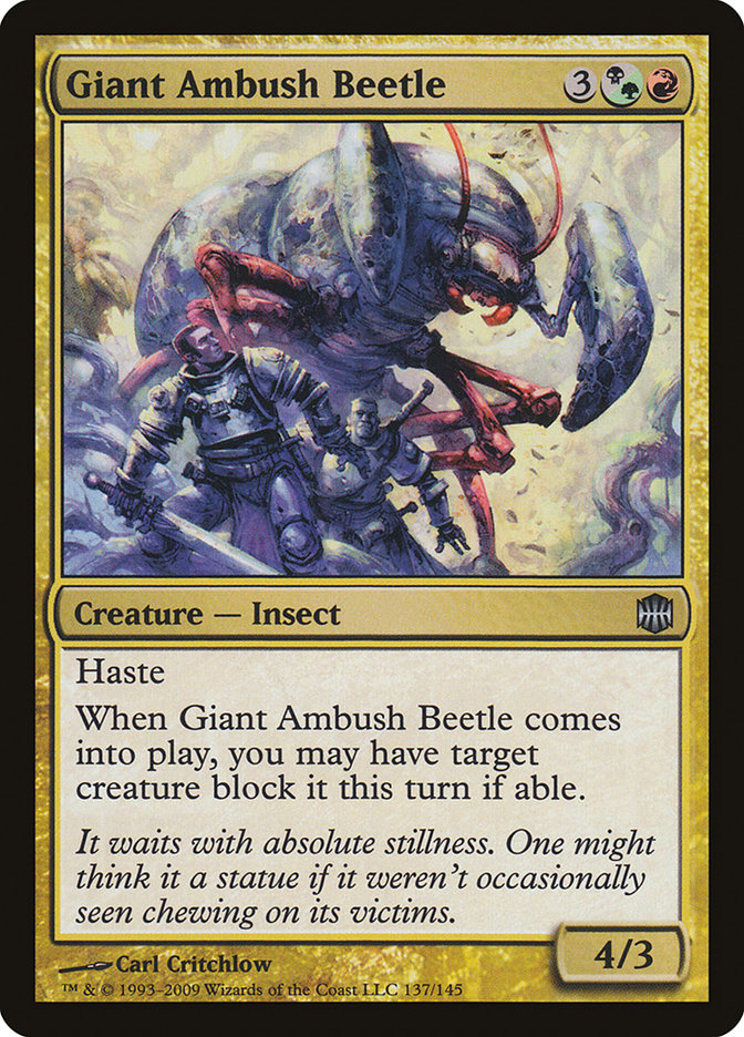 Giant Ambush Beetle [Alara Reborn] | Good Games North
