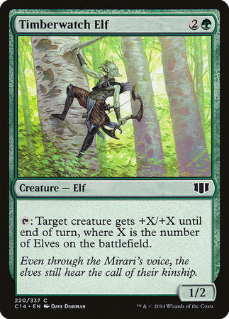 Timberwatch Elf [Commander 2014] | Good Games North