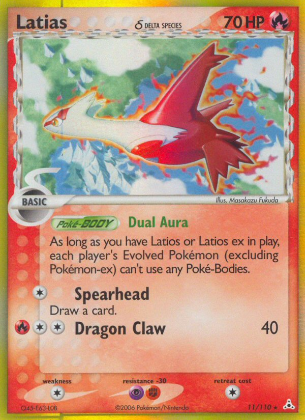 Latias (11/110) (Delta Species) [EX: Holon Phantoms] | Good Games North