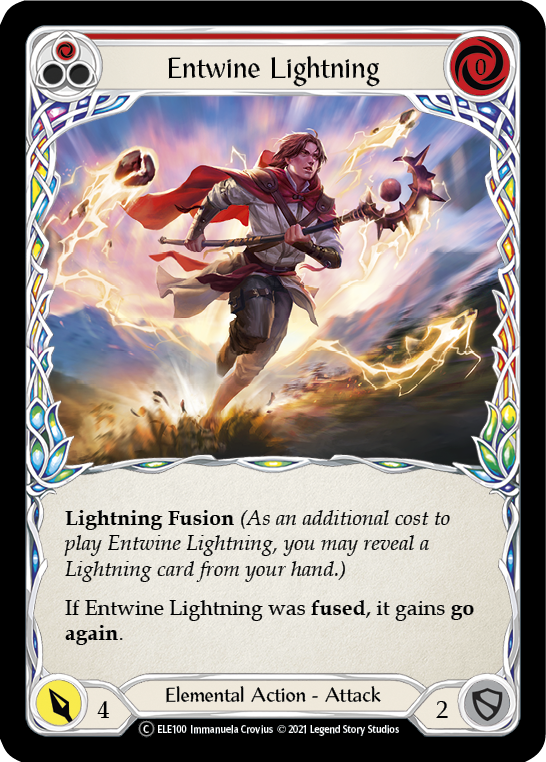 Entwine Lightning (Red) [U-ELE100] Unlimited Normal | Good Games North