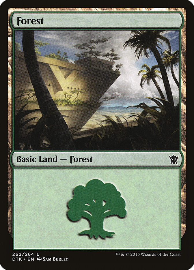 Forest (262) [Dragons of Tarkir] | Good Games North