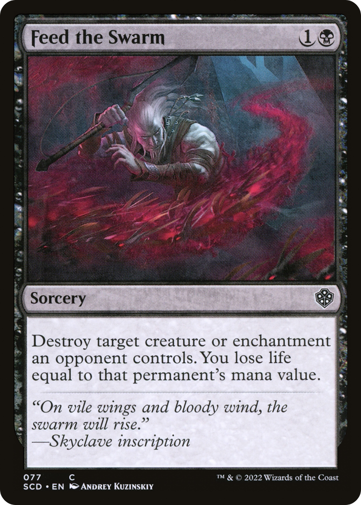 Feed the Swarm [Starter Commander Decks] | Good Games North
