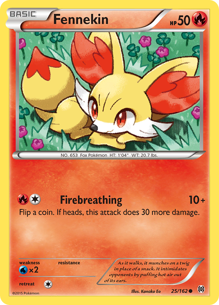 Fennekin (25/162) [XY: BREAKthrough] | Good Games North