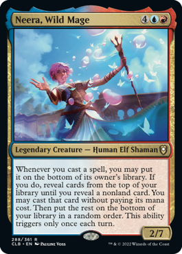 Neera, Wild Mage [Commander Legends: Battle for Baldur's Gate] | Good Games North