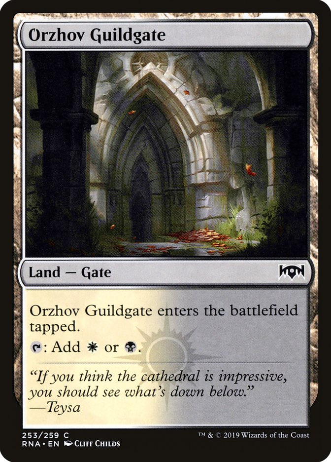 Orzhov Guildgate (253/259) [Ravnica Allegiance] | Good Games North
