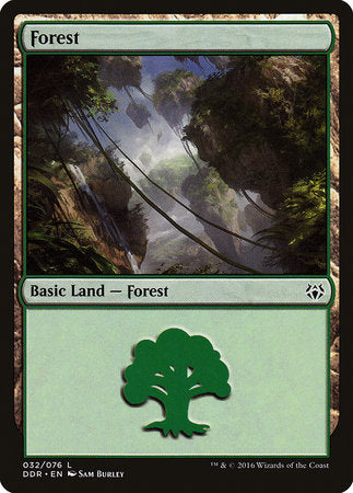Forest (32) [Duel Decks: Nissa vs. Ob Nixilis] | Good Games North