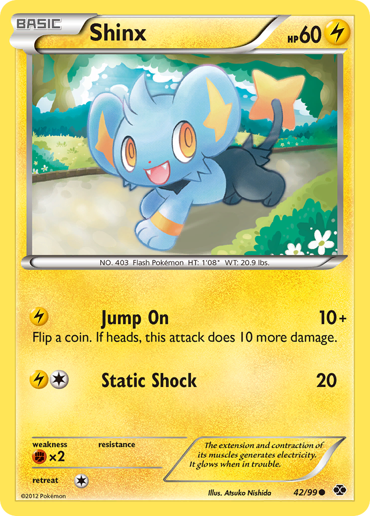 Shinx (42/99) [Black & White: Next Destinies] | Good Games North