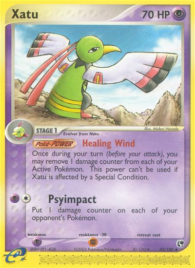 Xatu (55/100) [EX: Sandstorm] | Good Games North