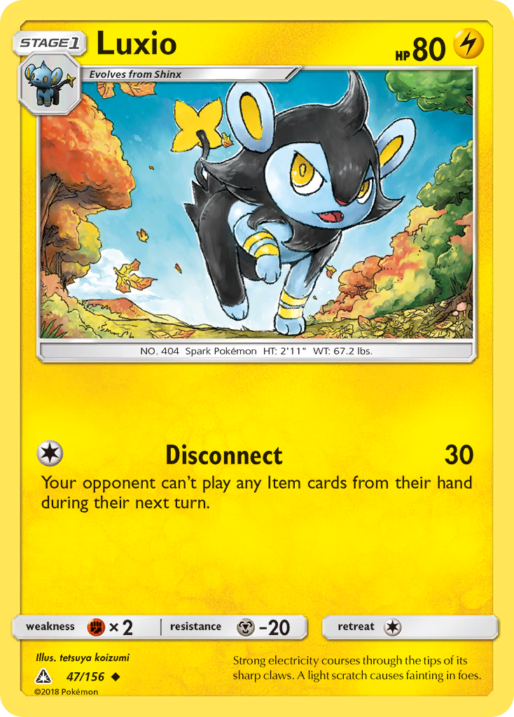 Luxio (47/156) [Sun & Moon: Ultra Prism] | Good Games North
