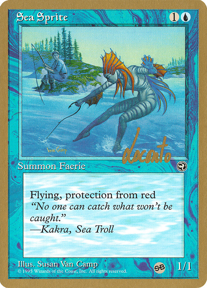 Sea Sprite (Michael Loconto) (SB) [Pro Tour Collector Set] | Good Games North