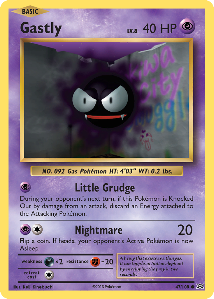 Gastly (47/108) [XY: Evolutions] | Good Games North