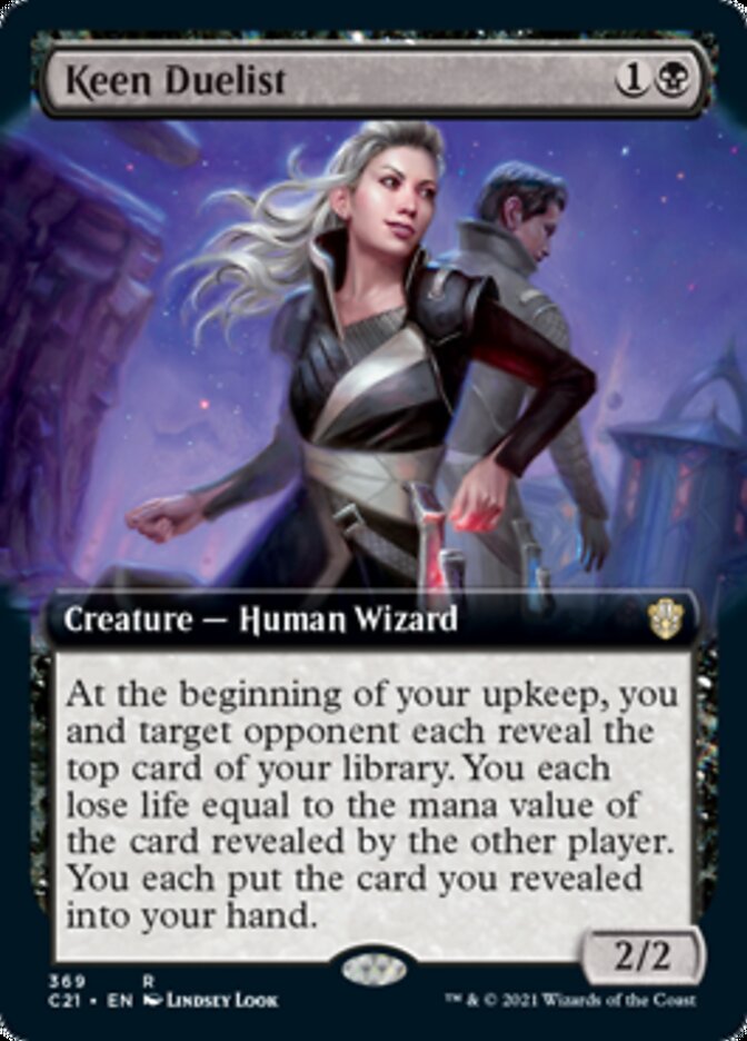 Keen Duelist (Extended) [Commander 2021] | Good Games North