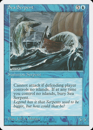 Sea Serpent [Fourth Edition] | Good Games North