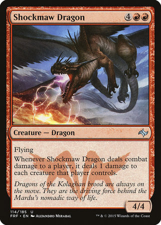 Shockmaw Dragon [Fate Reforged] | Good Games North