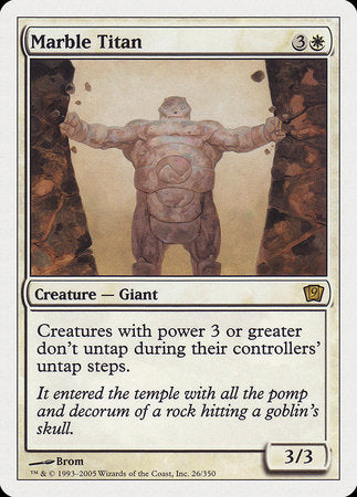 Marble Titan [Ninth Edition] | Good Games North