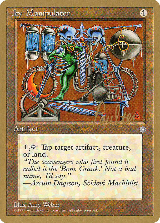 Icy Manipulator (Preston Poulter) [Pro Tour Collector Set] | Good Games North