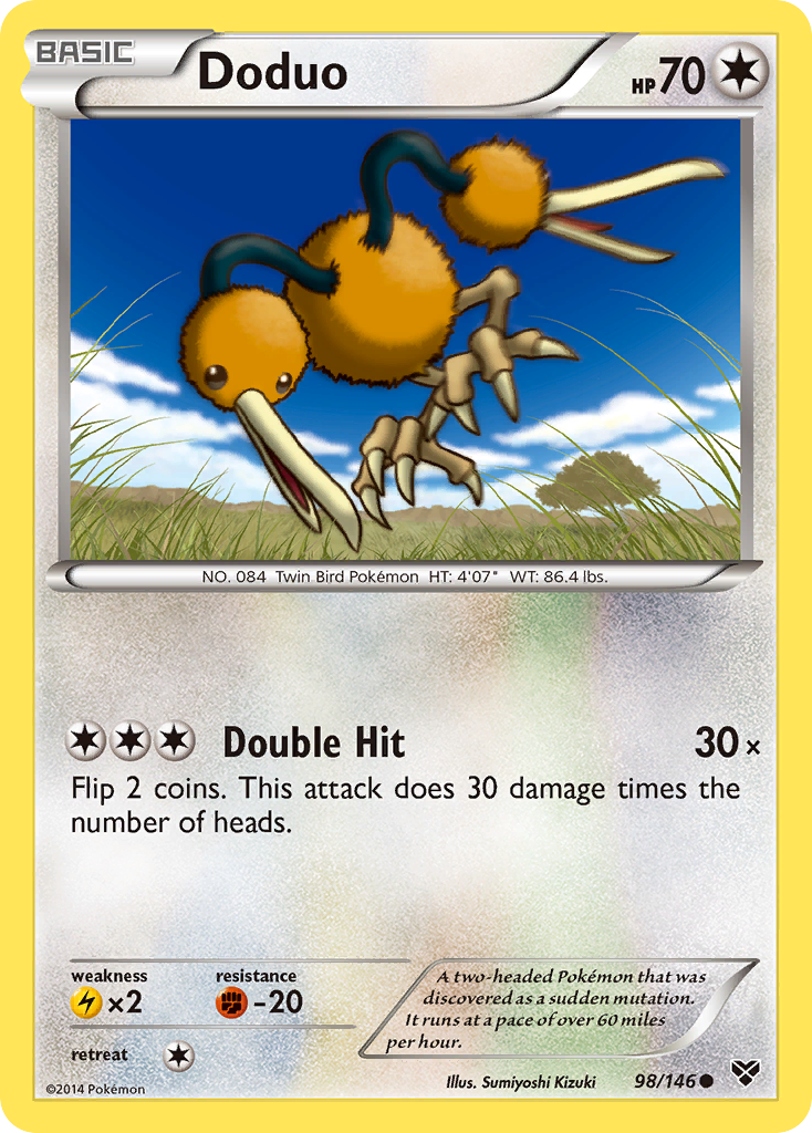 Doduo (98/146) [XY: Base Set] | Good Games North