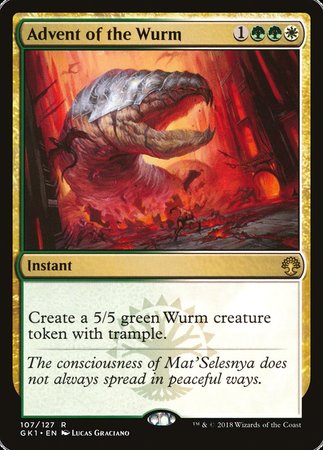 Advent of the Wurm [GRN Guild Kit] | Good Games North