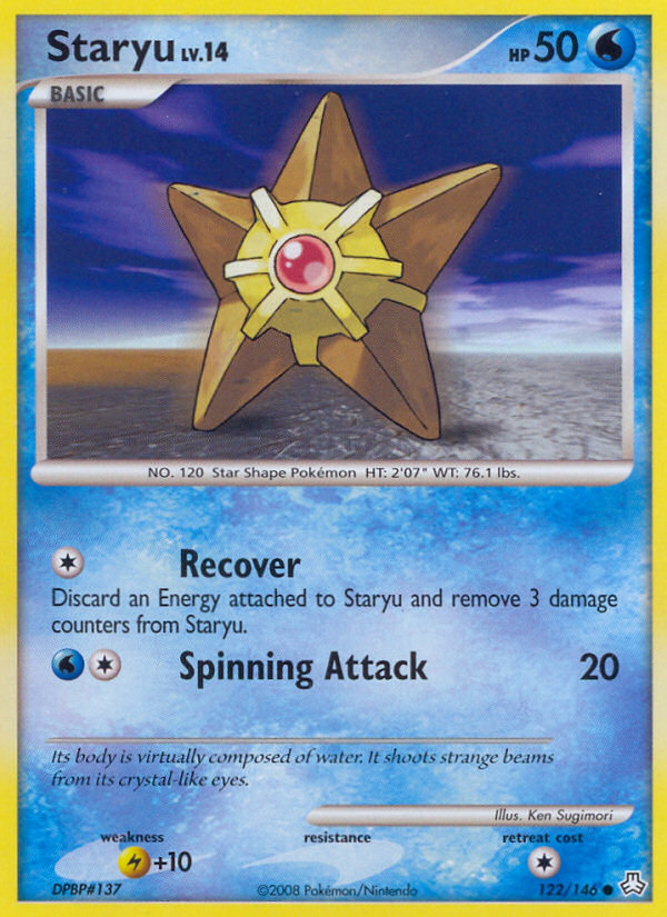 Staryu (122/146) [Diamond & Pearl: Legends Awakened] | Good Games North