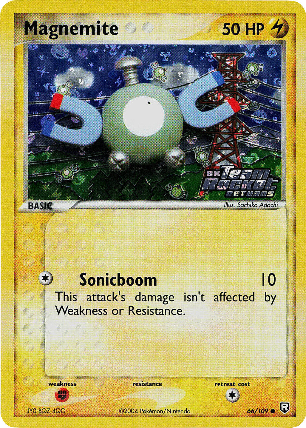 Magnemite (66/109) (Stamped) [EX: Team Rocket Returns] | Good Games North