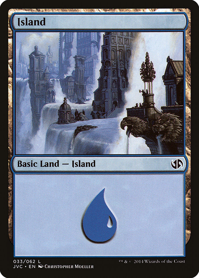 Island (33) [Duel Decks Anthology] | Good Games North