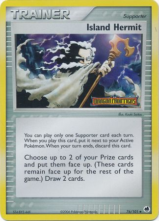 Island Hermit (76/101) (Stamped) [EX: Dragon Frontiers] | Good Games North