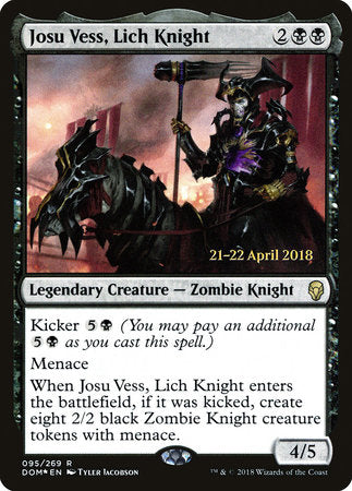 Josu Vess, Lich Knight [Dominaria Promos] | Good Games North