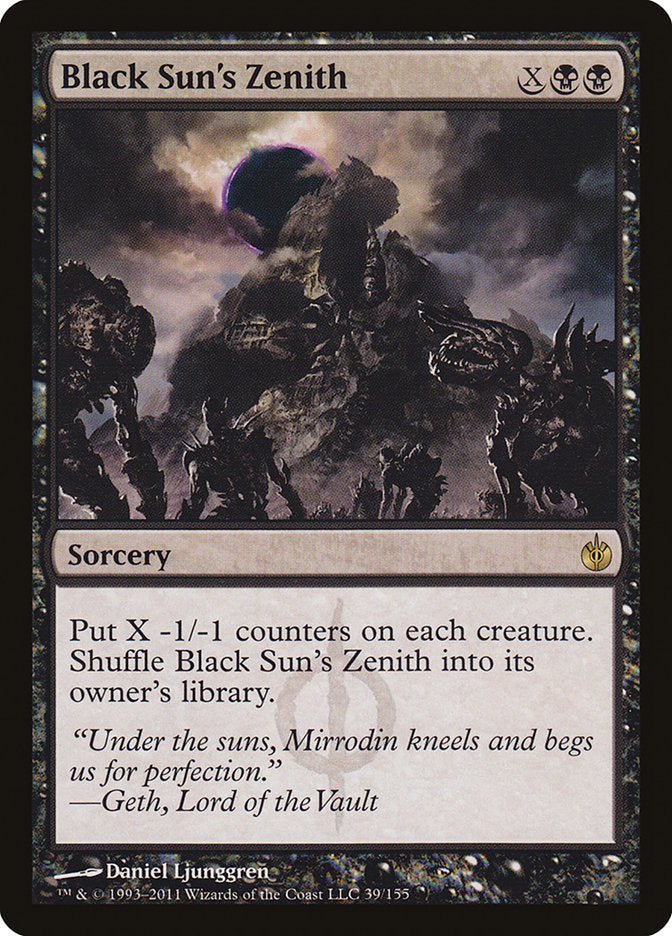 Black Sun's Zenith [Mirrodin Besieged] | Good Games North