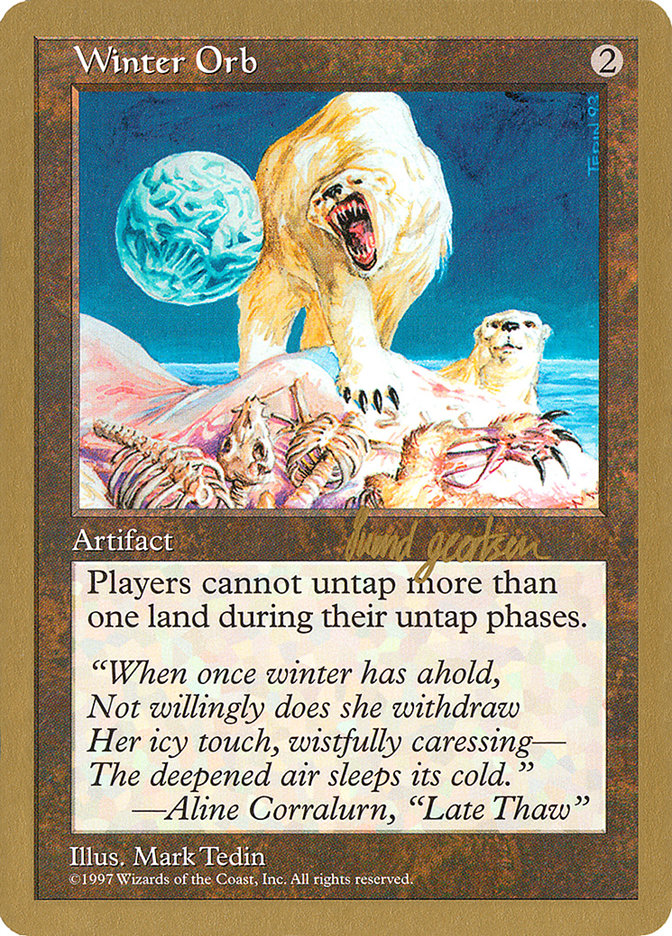 Winter Orb (Svend Geertsen) [World Championship Decks 1997] | Good Games North