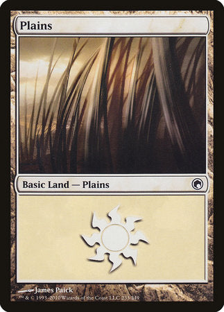 Plains (233) [Scars of Mirrodin] | Good Games North