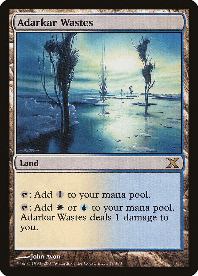 Adarkar Wastes [Tenth Edition] | Good Games North
