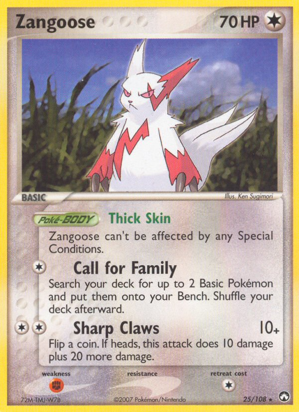 Zangoose (25/108) [EX: Power Keepers] | Good Games North