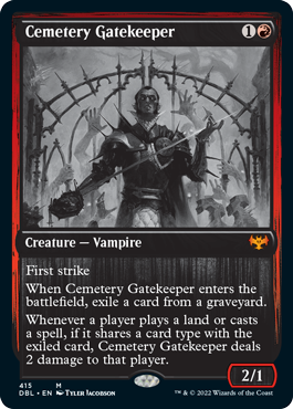 Cemetery Gatekeeper [Innistrad: Double Feature] | Good Games North