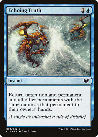 Echoing Truth [Commander 2015] | Good Games North