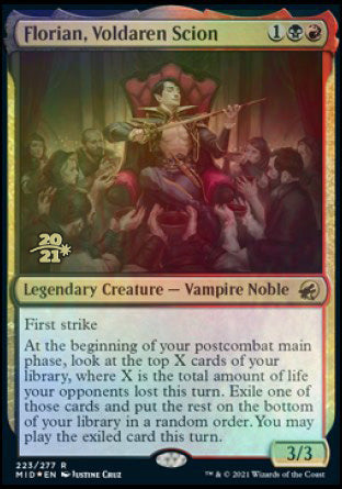 Florian, Voldaren Scion [Innistrad: Midnight Hunt Prerelease Promos] | Good Games North