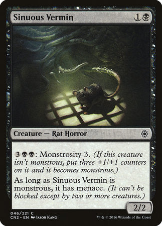 Sinuous Vermin [Conspiracy: Take the Crown] | Good Games North