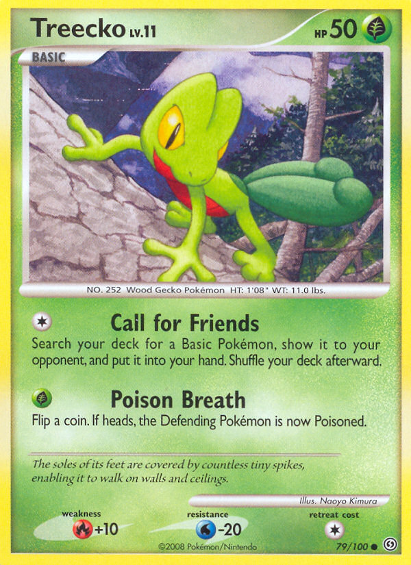 Treecko (79/100) [Diamond & Pearl: Stormfront] | Good Games North