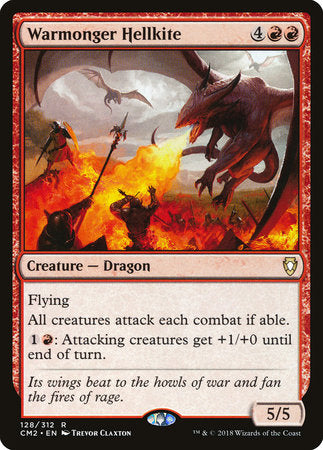 Warmonger Hellkite [Commander Anthology Volume II] | Good Games North