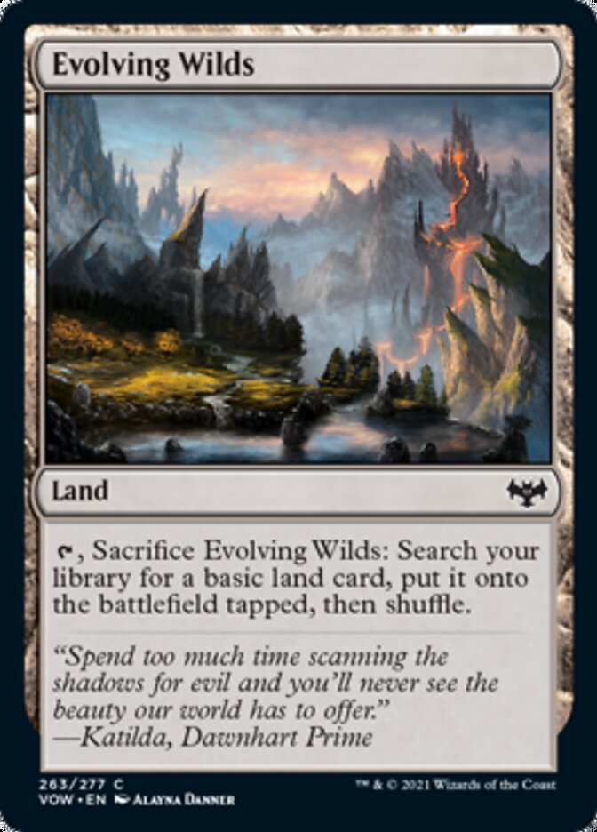 Evolving Wilds [Innistrad: Crimson Vow] | Good Games North