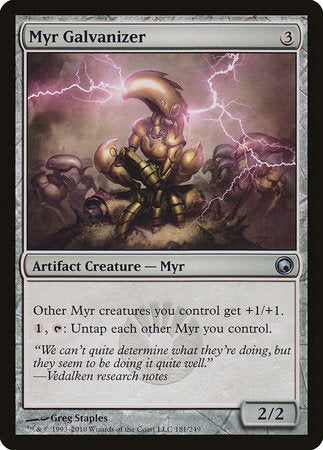 Myr Galvanizer [Scars of Mirrodin] | Good Games North