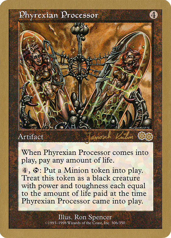 Phyrexian Processor (Janosch Kuhn) [World Championship Decks 2000] | Good Games North