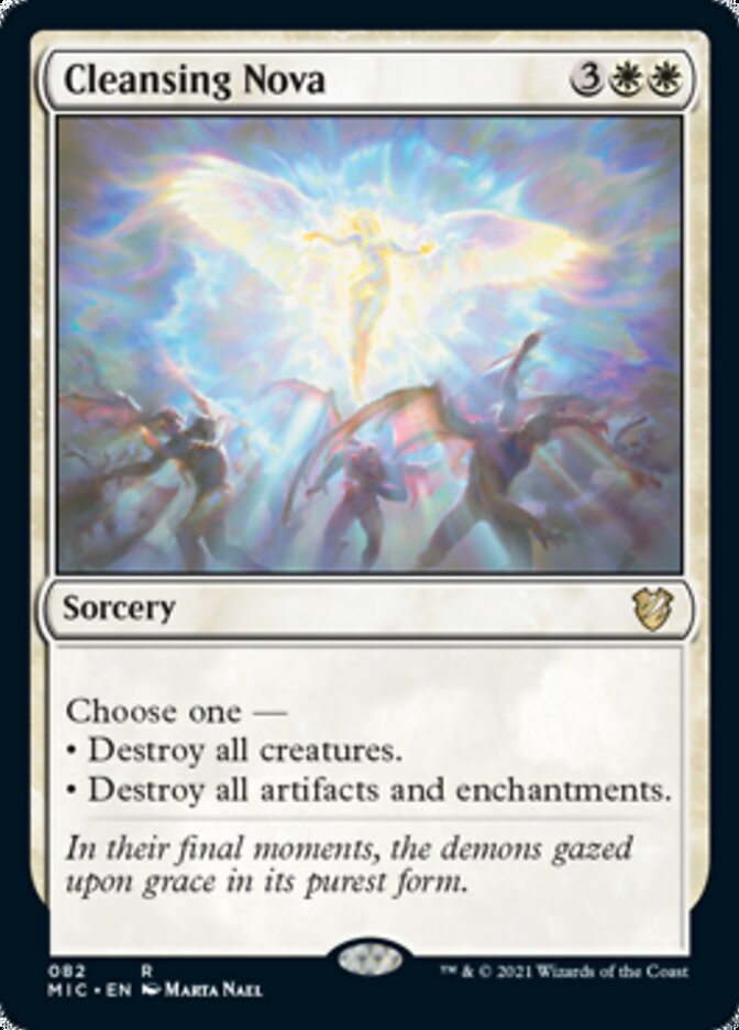 Cleansing Nova [Innistrad: Midnight Hunt Commander] | Good Games North