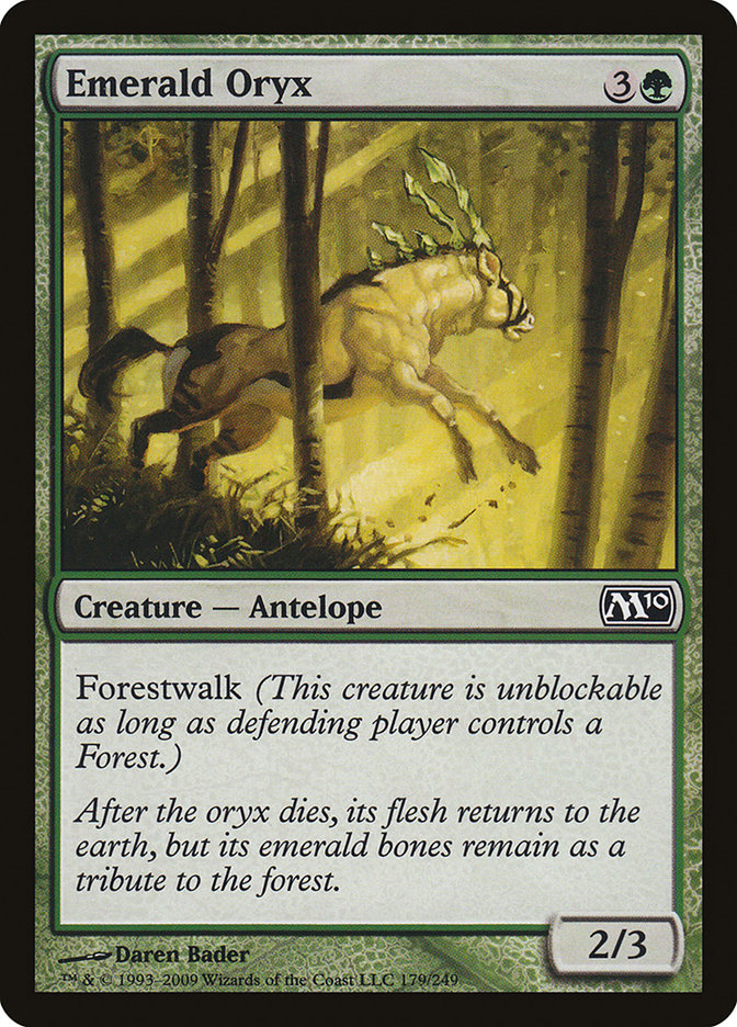 Emerald Oryx [Magic 2010] | Good Games North